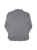 ツイードチェックシャツ