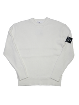 ワッペンリブクルーニット