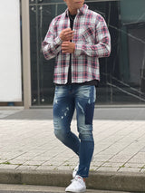 Gauze Check Shirt