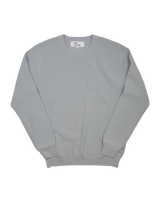 畦編みクルーネックセーター