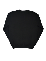 畦編みクルーネックセーター