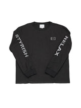 プレートスリーブ刺繍L/TEE