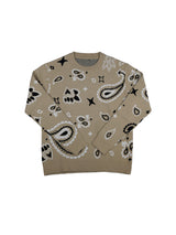 ペイズリーニット【SALE】