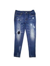 MIDブルーダメージデニム