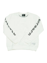 クロスネックラメトレーナー