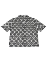 ダイヤ柄ショートシャツ