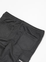 スウェードカーゴパンツ