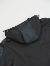 ナイロンアームロゴブルゾン