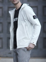 ナイロン切り替えテックブルゾン