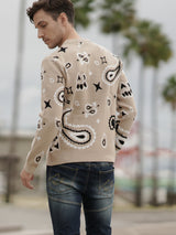 ペイズリーニット【SALE】