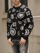 ペイズリーニット【SALE】