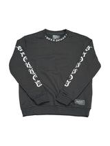 クロスネックラメトレーナー