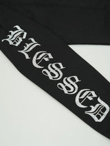 クロスネックラメトレーナー