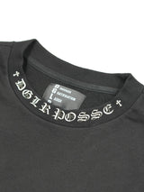 クロスネックラメトレーナー