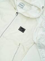 ナイロンアームロゴブルゾン