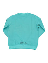 クロスネックラメトレーナー