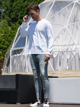 ラインストーンベアL/TEE