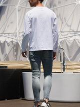 ラインストーンベアL/TEE