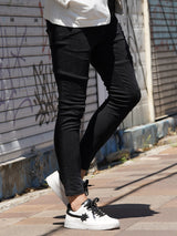 ブラックダメージパンツ