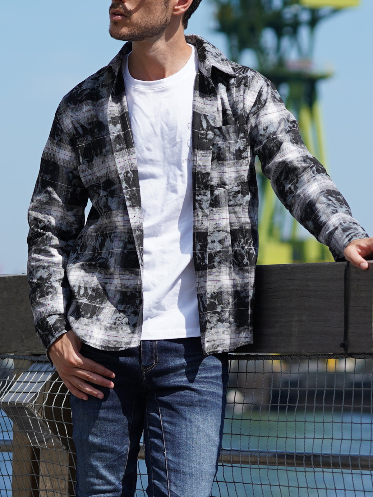 オーバーダイチェックシャツ【SALE】 – DayGLORY