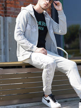 メタリック刺繍ロンT