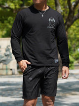 ラインストーンベアL/TEE