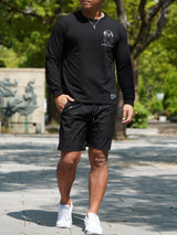 ラインストーンベアL/TEE