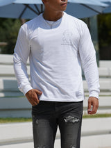 ラインストーンベアL/TEE