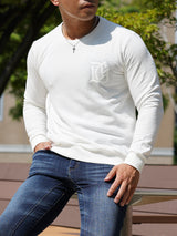 ストーンロゴトレーナー