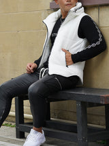 ニット編み中綿ベスト