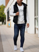 ニット編み中綿ベスト