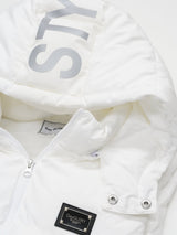 バック切り替えロゴベスト