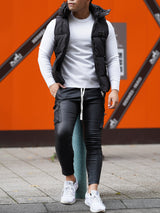 バック切り替えロゴベスト