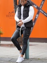 バック切り替えロゴベスト