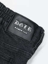 DGLRワッペンBKデニムパンツ