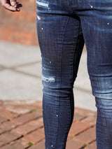 【オンライン限定】ペイントダメージデニム