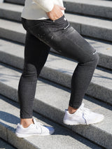 【オンライン限定】ペイントダメージデニム