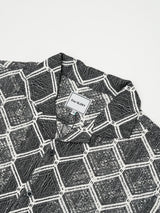 ダイヤ柄ショートシャツ