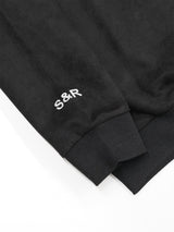 プレートスウェードトレーナー【予約商品】