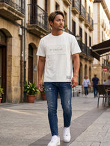 エンボスフレームTEE