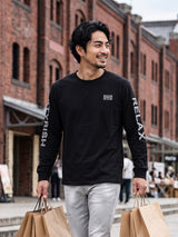 プレートスリーブ刺繍L/TEE