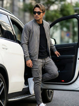 スウェードカーゴパンツ