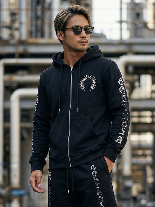 スリーブクロスジップパーカー【予約商品】