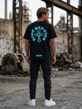 シャドウクロスロゴTEE