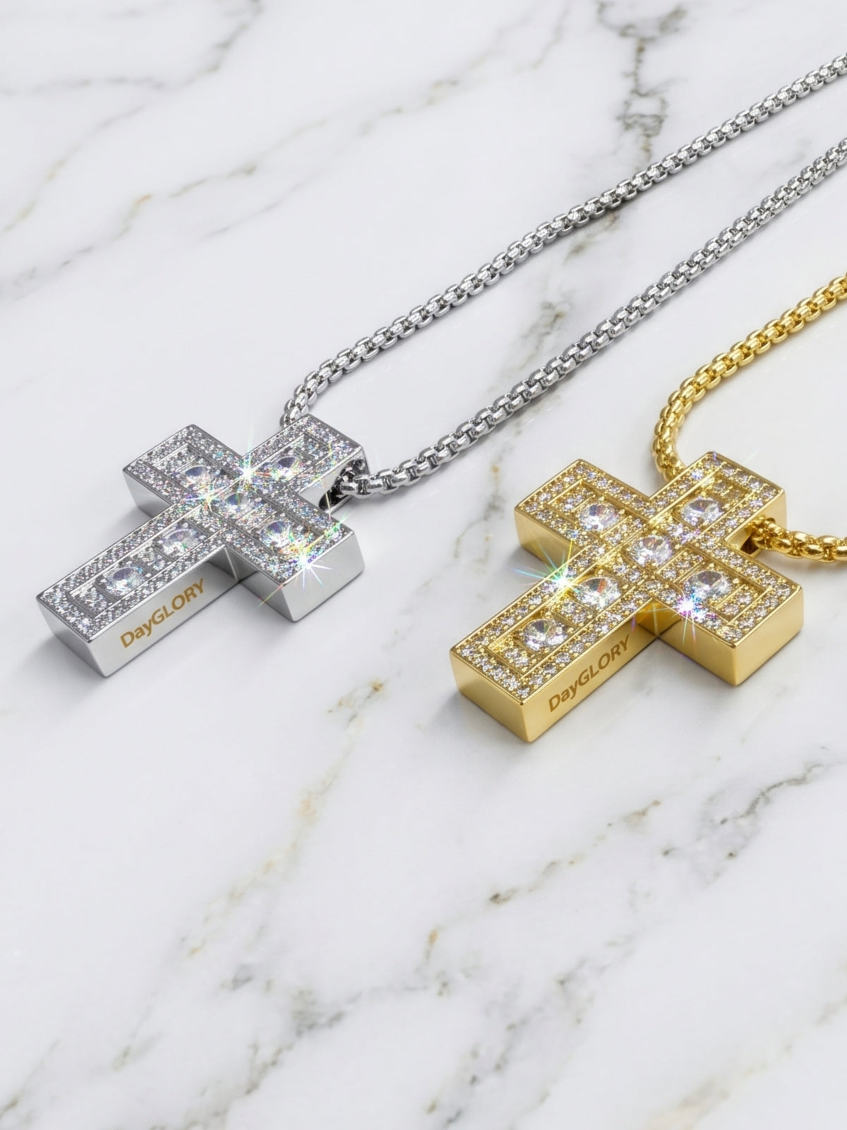 PREMIUM JEWELRY】ストーンクロスネックレス – DayGLORY