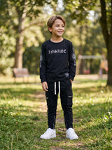 KIDS グラデーションアームクロスL/TEE