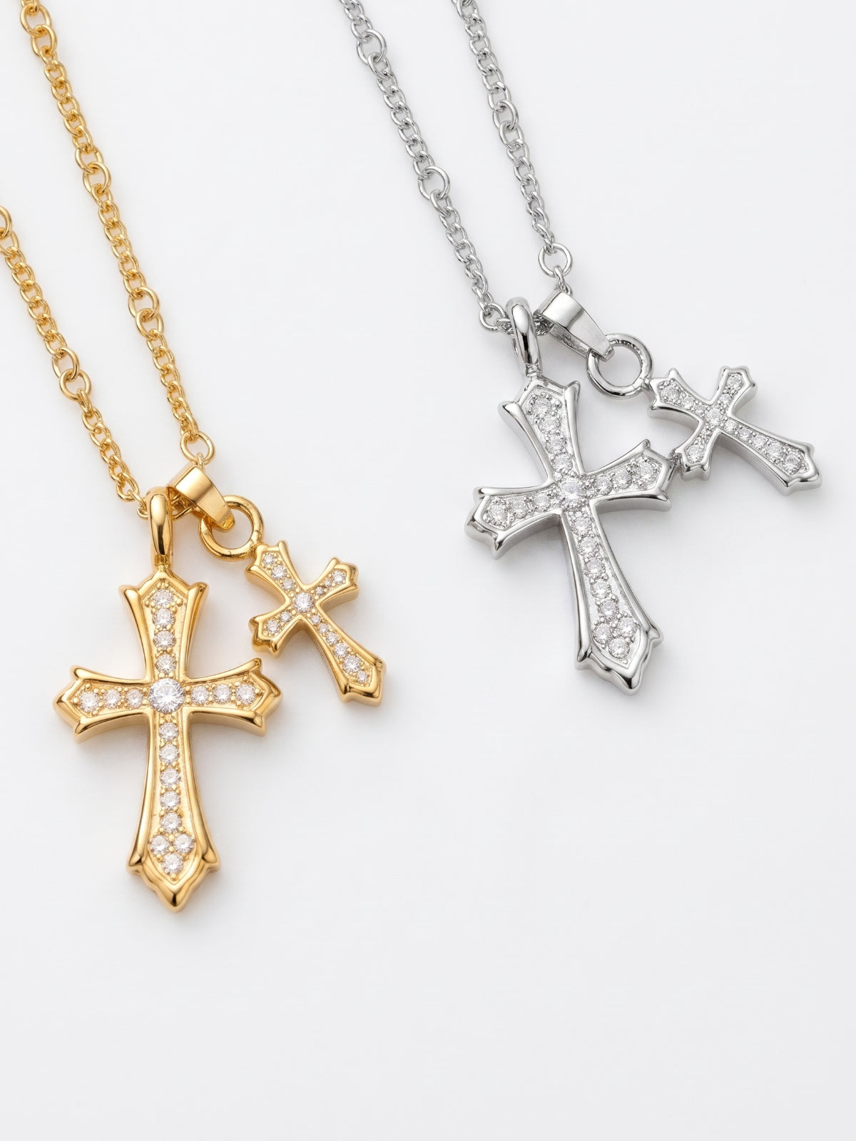 PREMIUM JEWELRY】ダブルクロスネックレス – DayGLORY