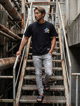 マルチカラークロスTEE【予約商品】