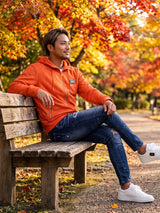 スウェードプレートパーカー
