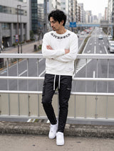ラメプリントクロストレーナー